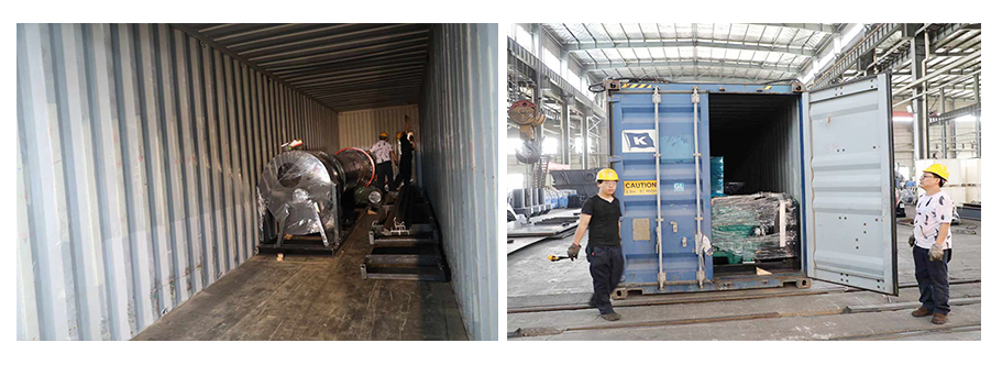 雞糞烘干機裝車 雞糞烘干機裝車